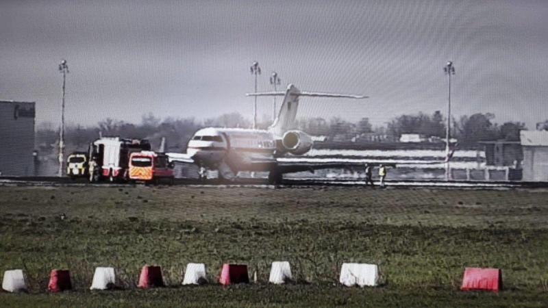 Crashlanding Global 5000 Berlin Schönefeld.jpg